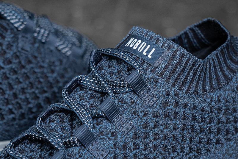 Nobull Knit Runner Women's Running Shoes Navy | USA C1666T